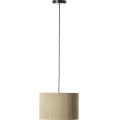 Brilliant - Hanglamp aan een koord TONY 1xE27/20W/230V diameter 35 cm bruin